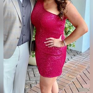 Only worn once sequin dress